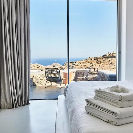 Teal Rock Mykonos Tatil Evi Ano Mera