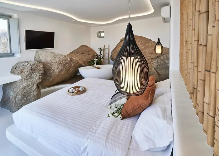 펜션 Teal Rock Mykonos 아노 메라